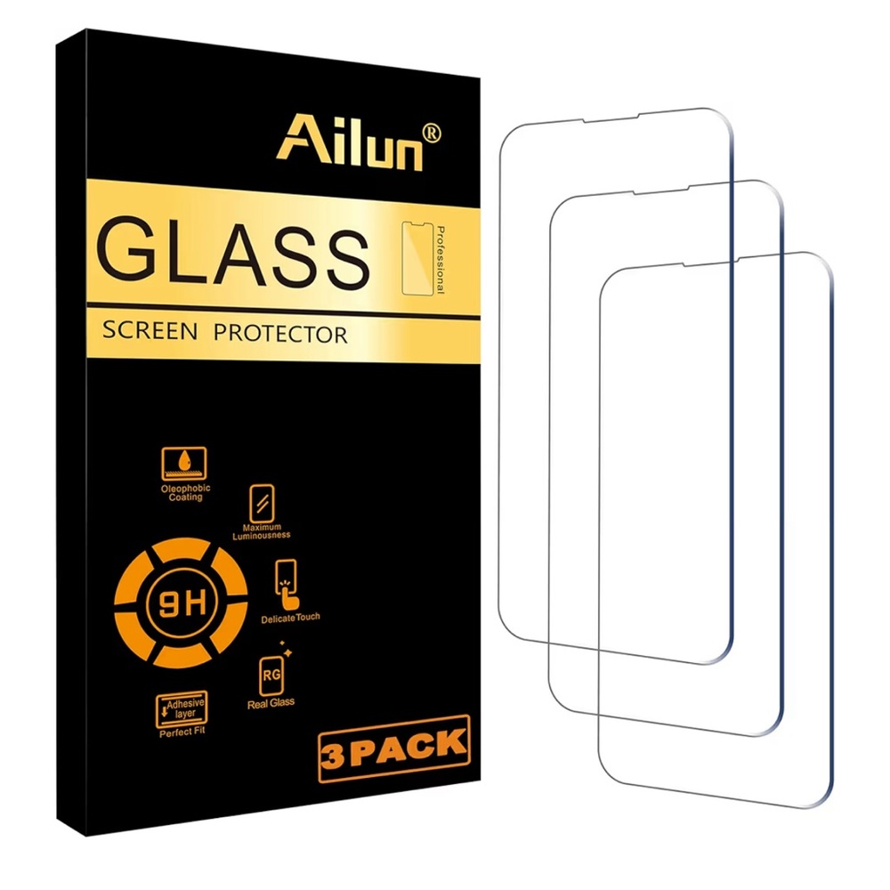 Ailun Tempered Glass Screen Protector Set